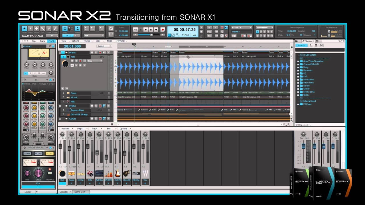 sonar x2 producer